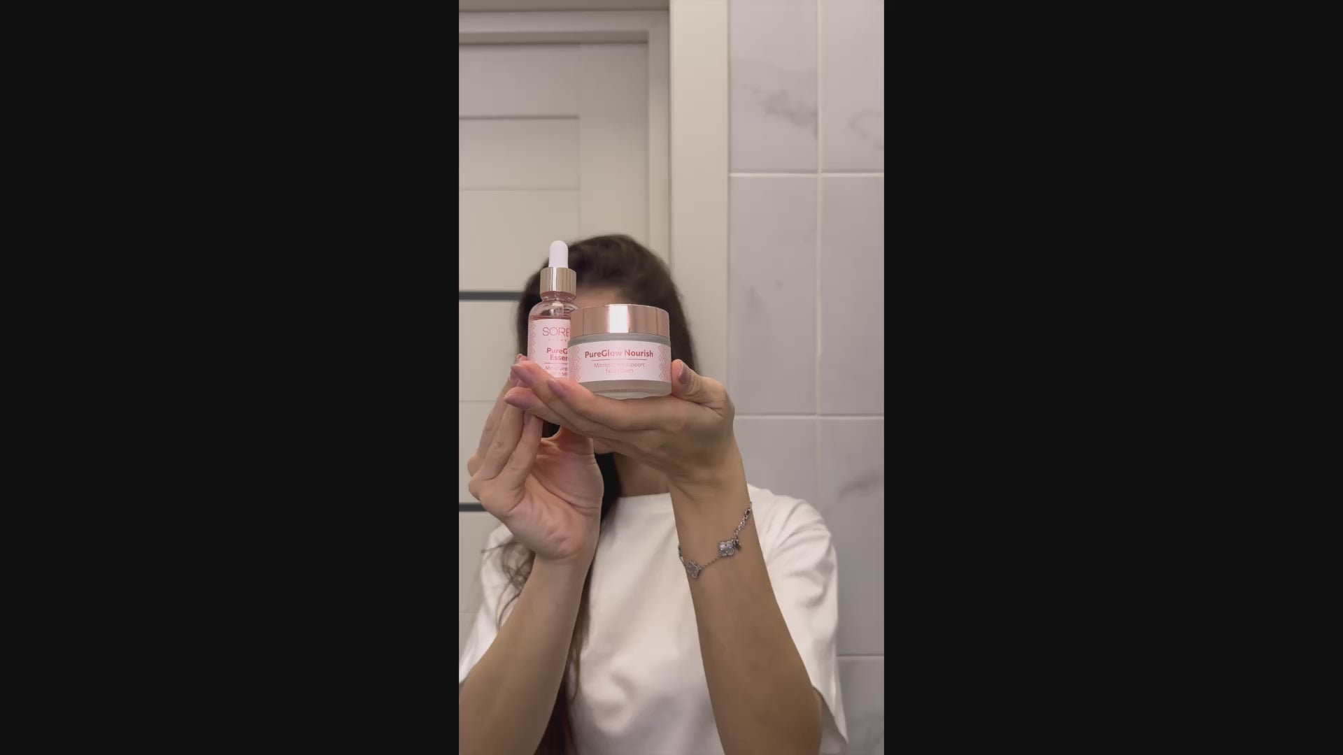 Skincare routine with PureGlow Duo 